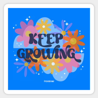 Keep Growing Sticker